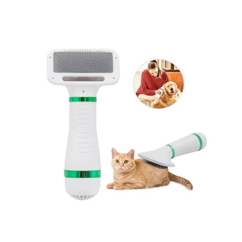 PET DRYER BRUSH™ CEPILLO SECADOR PEINE 2 EN 1 PARA MASCOTA