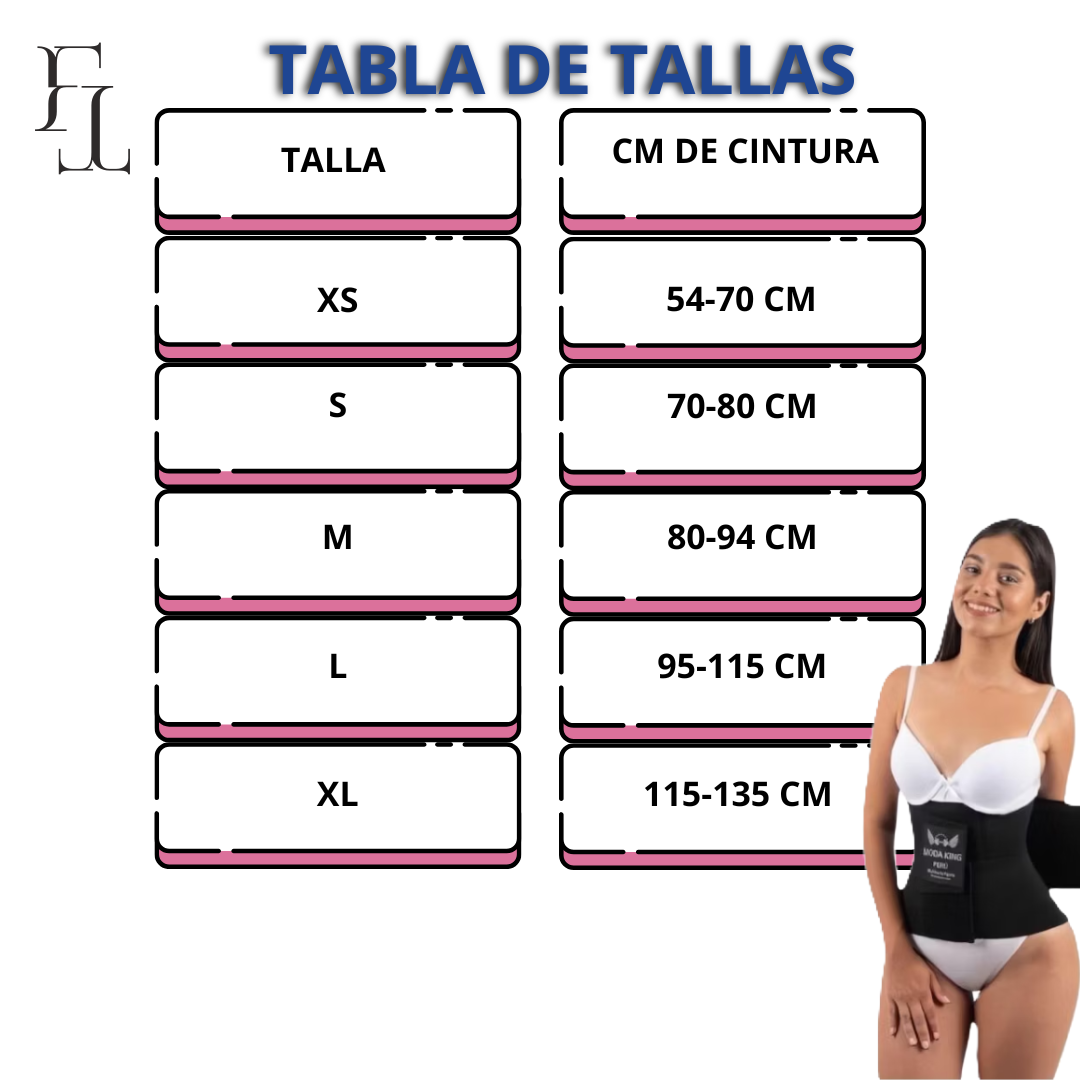 TrimCurve™ De Moda King Faja Cinturilla Premium